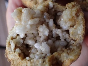Druzy Crystal 6 Piece Geode KY Gems Specimen Agate Stone Gem Chakra KG12 - Picture 1 of 11