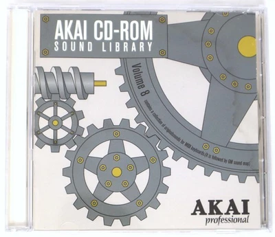 Akai Professional Sound Library Volume 8 Akai Format Sample Library Sampling CD - Image 1 of 3