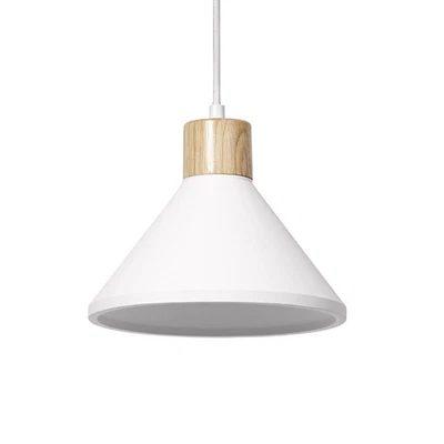 OSRAM DECOR Plaster Wood lampada a sospensione in gesso, 220 mm, grigio scuro, c - Immagine 1 di 4