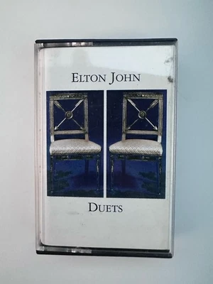 Elton John Music Cassette Tape Duets 1993 MCA — 第 1/4 张图片