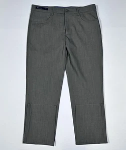$235 Nuevos Pantalones Informales BALLIN Connor Para Hombre Talla 32 Cintura Cómodos-EZE Elastizados Tostados - Imagen 1 de 8