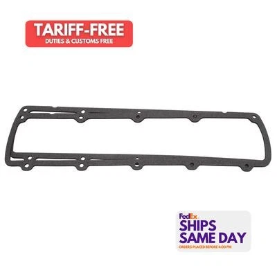 Комплект прокладок крышек клапанов Edelbrock 7598 черные композитные упаковка 2 шт. - старые V8 Performa - Изображение 1 из 4