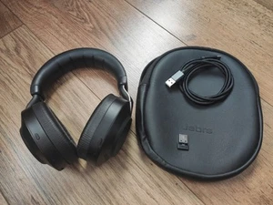Jabra Evolve2 85 kabelloses Bluetooth Headset, schwarz - Bild 1 von 5