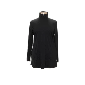 Lands' End Henley Pullover Damen schwarz L - Bild 1 von 4