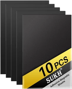 Imanes adhesivos flexibles - Papel magnético autoadhesivo, pegatina magnética cortable - Imagen 1 de 12