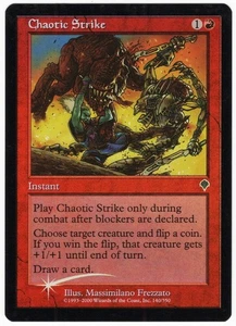 Chaotic Strike 2000 Invasion FOIL Red Uncommon Instant MTG NM AZ1 - Bild 1 von 2