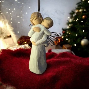 Willow Tree Angel's Embrace Ornament 2002 Neu Open Box - Bild 1 von 7