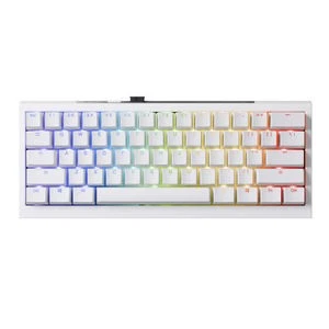 Ducky One X Mini Wireless Analog Inductive Keyboard White - Picture 1 of 9