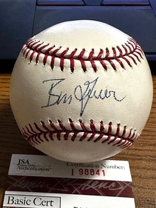 BEN GRIEVE 6 SIGNED HANDSIGNIERT OML BASEBALL!  Leichtathletik, Teufelsstrahlen, Jungtiere! JSA! - Bild 1 von 2