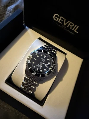 Gevril Wallstreet Barely Worn Mint Condition Automatic 4000$ On Their Site - Image 1 of 4