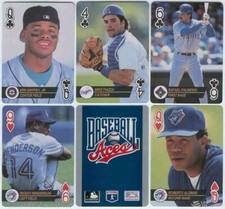 David Justice 10/Clubs 1994 US Playing Card