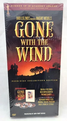 Gone With The Wind DVD Collection Edition Set Clark Gable Vivien Leigh Howard - Image 1 of 2