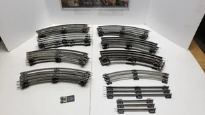 LOT OF 32 PIECES LIONEL & K line BLACK TIED O GAUGE TRACK - Picture 1 of 14