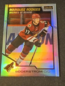 20-21 OPC Platinum Victor Soderstrom Marquee Rookie 🌈🌈🌈 Rainbow Variant  - Picture 1 of 2