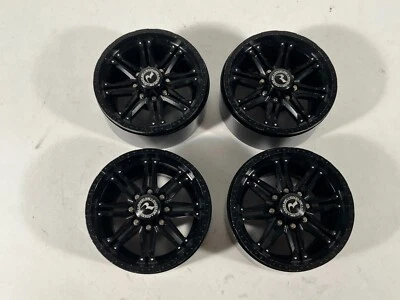 4x Used RC4WD Raceline Octane 2.2" Aluminum Beadlock Crawler Wheel Axial Traxxas - Image 1 of 4