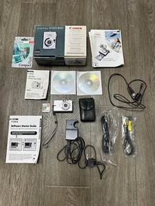 Canon Digital ixus 400 With Box - Turns On But Goes Blurry - Picture 1 of 16