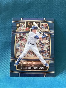 2022 Panini Select - Concourse  Blue Prizm #13 Greg Deichmann (RC)