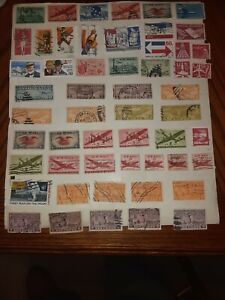 Sr 137/ Us Stamps Used Airmail & Special Delivery us stamps collections lots