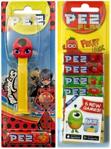 PEZ Miraculous TIKKI Sweet Dispenser + A Pack 8x Candies Bundle Choose Flavor - Picture 1 of 6