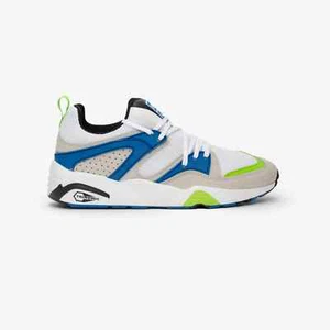 Zapatos para hombre Puma Blaze of Glory 383532-02 blancos-puma negros-azul snorkel - Imagen 1 de 8