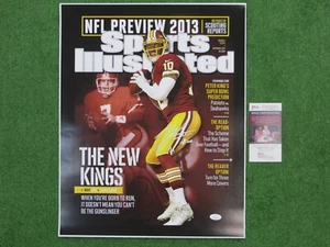 ROBERT GRIFFIN III SIGNED REDSKINS BAYLOR BEARS 16x20 SI Cover PHOTO JSA COA - Picture 1 of 4