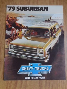 1979 CHEVROLET SUBURBAN BROCHURE CHEVY TRUCKS - Picture 1 of 4