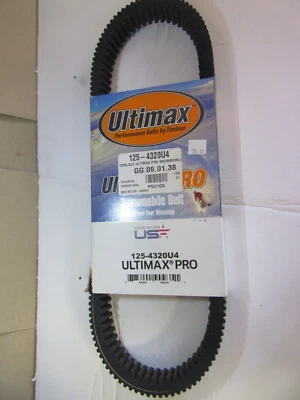 NEW ULTIMAX BELT #125-4320U4  Item #4238 - Image 1 of 4