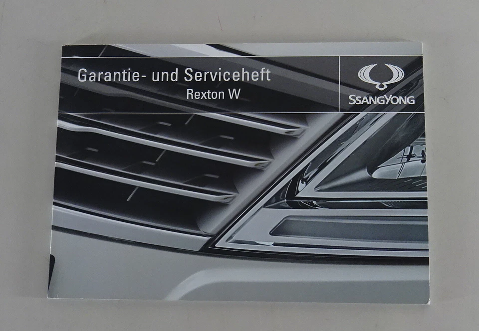Libretto Di Manutenzione SsangYong Rexton (Contrassegnato Come Esempio) - Immagine 1 di 1