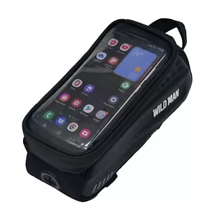 Bolsa De Bicicleta Tubular WildMan Con Bolsillo Para Smartphone Hasta 6.9" WMN - Imagen 1 de 12