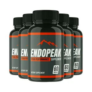 5-Pack Endopeak Male Pills - Endo peak Male Vitality Support Supplement 300 Caps - Picture 1 of 6