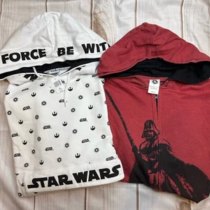 Star Wars Hoodie Lot White Storm Trooper Red Darth Vader XL NWT - Picture 1 of 7
