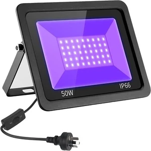 UV Black Lights, Spotlights 100W High Power UV LED Floodlight Waterproof IP66 Ul - Picture 1 of 8