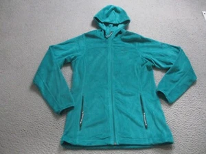 Mountain Hardwear Sweater Womens Small Blue Full Zip Hoodie Fleece Gorpcore - Picture 1 of 11