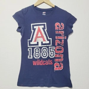 UA University of Arizona Damen Small S Soffe blau T-Shirt Beardown NCAA Alumni - Bild 1 von 5