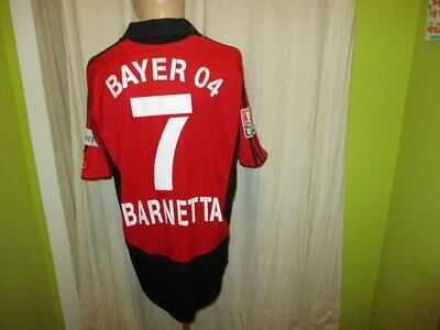 Bayer 04 Leverkusen Adidas Heim Trikot 2007/08 "Tel Da Fax" + Nr.7 Barnetta Gr.L - Bild 1 von 4