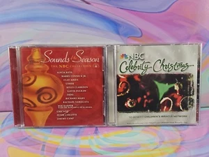 Lot of 2 NBC Christmas CDs: Sounds of the Season, Celebrity Christmas - Picture 1 of 3