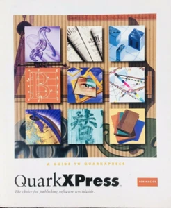 Vintage QuarkXpress Mac OS User Manuals 1986-1996 Lot of 4 - Picture 1 of 4