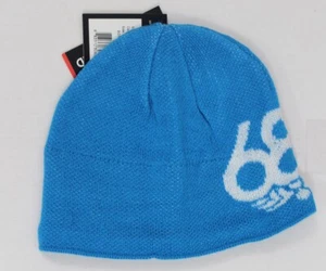 New 686 Boys Youth Icon Fleece Beanie Blue - Picture 1 of 1