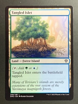 Tangled Islet 258/281 Common Land Dominaria Magic Card MTG 2022 NonFoil     - Image 1 of 2