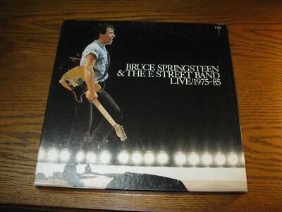 vinyl-Bruce Springsteen & The E Street Band- Live/1975-85- ultrasonically clean - Image 1 of 4