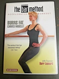 The Bar Method Accelerated Workout Motivational Toning Fitness Burn Fat - Picture 1 of 3