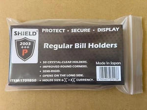 100 HALBSTARRE Halter für normale Währung Geldschein/6-3/5" x 3-1/3" Niedrigster Preis. - Bild 1 von 9