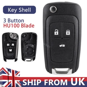 for 2010 2011 2012 2013 2014 2015 2016 Vauxhall Opel Astra J Remote Key Fob Case - Picture 1 of 8