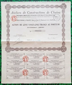 Dépt 78 - Chatou 37 Boulevard de la République - Secteur industriel - 12/02/1925 - Picture 1 of 1