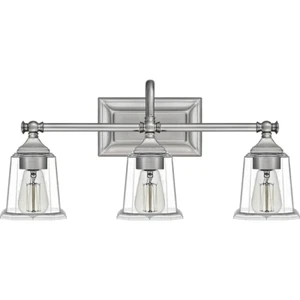 Quoizel Nicholas 3 Light 22" Wide Bathroom Vanity Light Model: NLC8603C - Picture 1 of 6