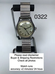 Vintage GLYCINE Bienne Geneve Swiss Manual Winding Cal.72 Watch (Ticks). - Picture 1 of 8