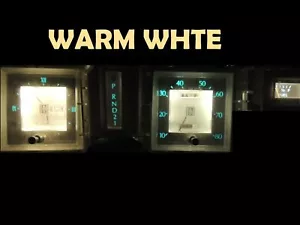 Gauge Cluster LED Dashboard Bulbs Warm White Kit For Lincoln 77 79 Mark V 5 - Foto 1 di 3