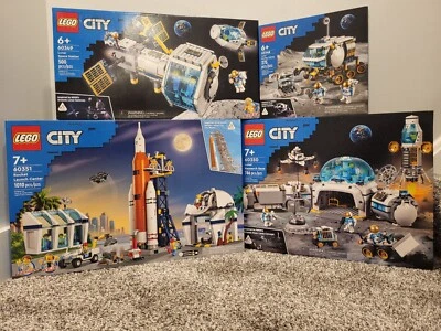 Lego Space Set Lot -  60351 - 60350 - 60349 - 60348 - Image 1 of 4