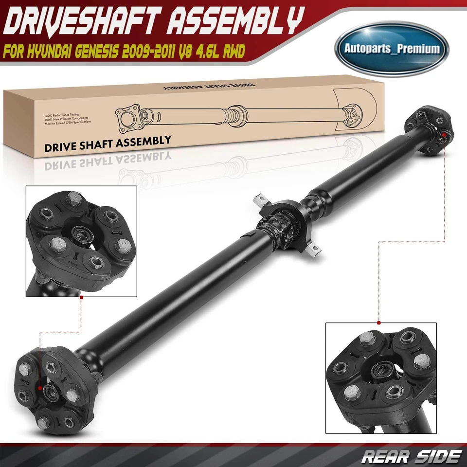 Conjunto de eje de transmisión trasero para Hyundai Genesis 2009 2010 2011 V8 4,6 L tracción trasera Foto 1 de 4