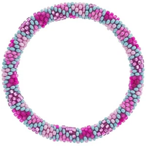 Pulsera Aid Through Trade Roll-On® "You're My Maliboo" cuentas de vidrio múltiples Nepal - Imagen 1 de 2